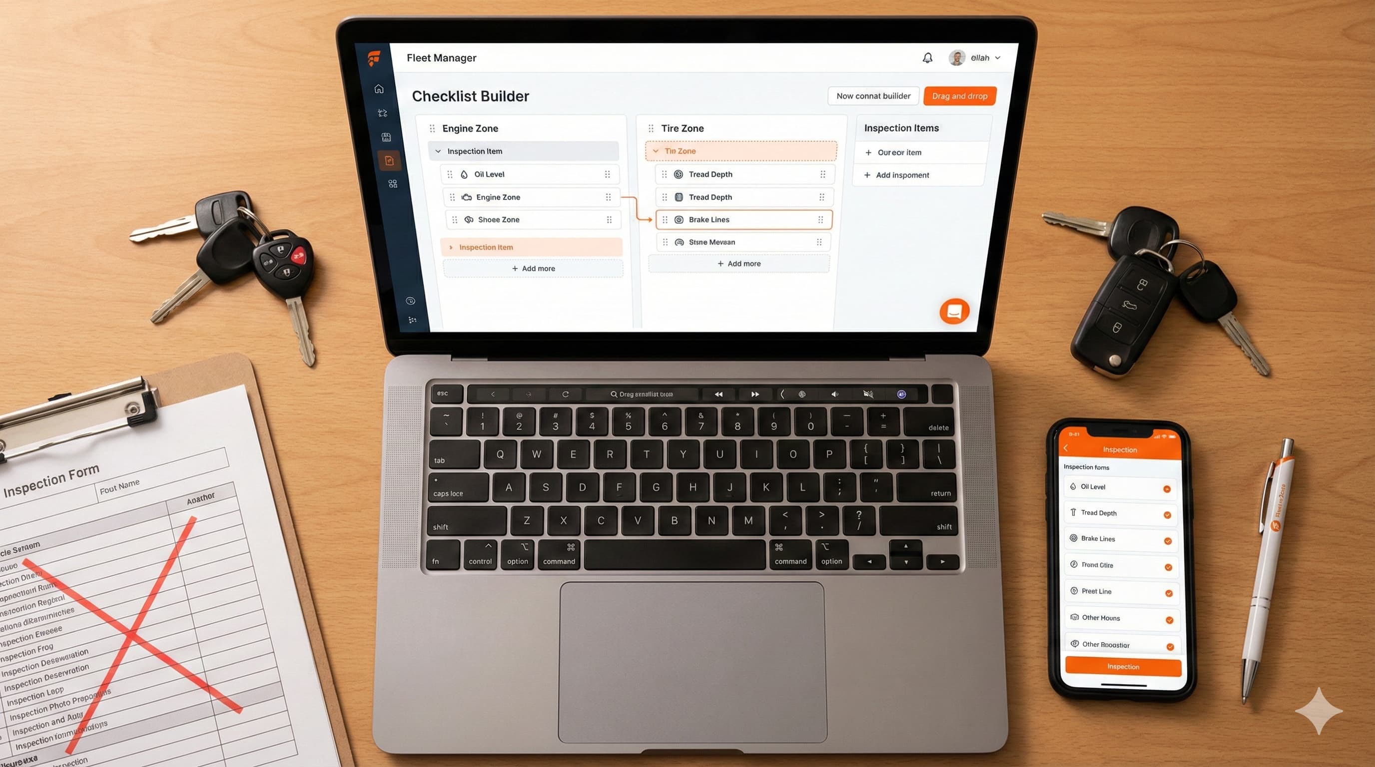ToolWorks Checklist Builder interface