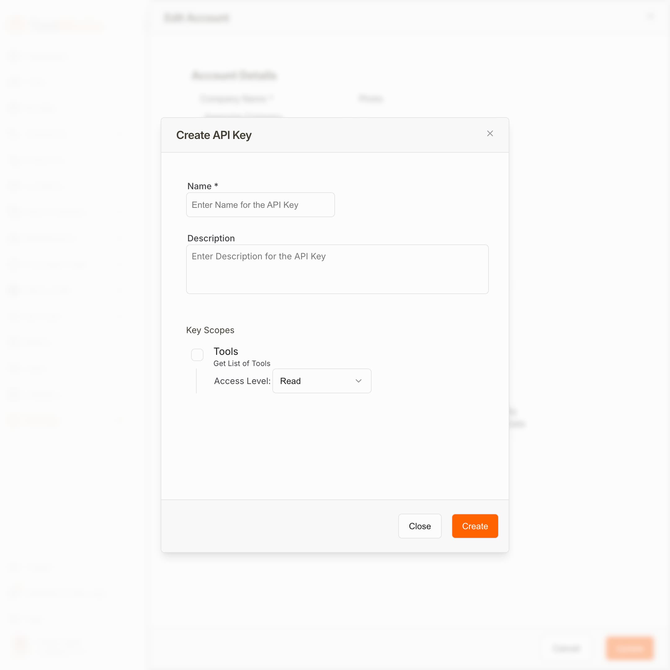 Image: Add API Key
