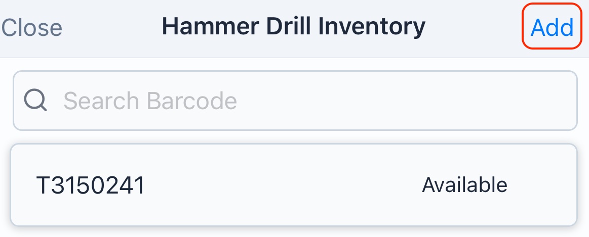 add inv