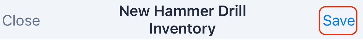 save inv